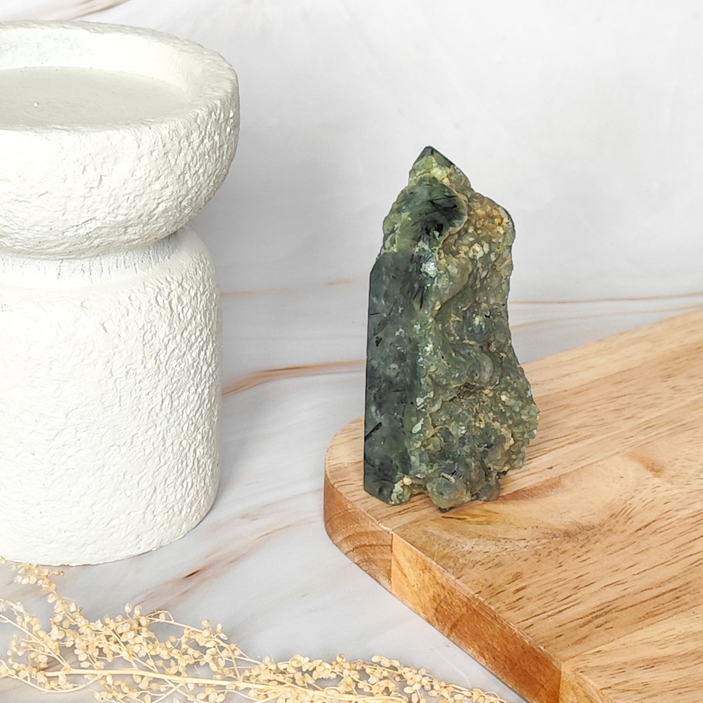 Prehnite – Ancrage, Sérénité et Clarté Intérieure