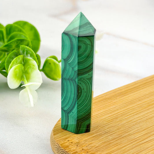 Tour en malachite du congo