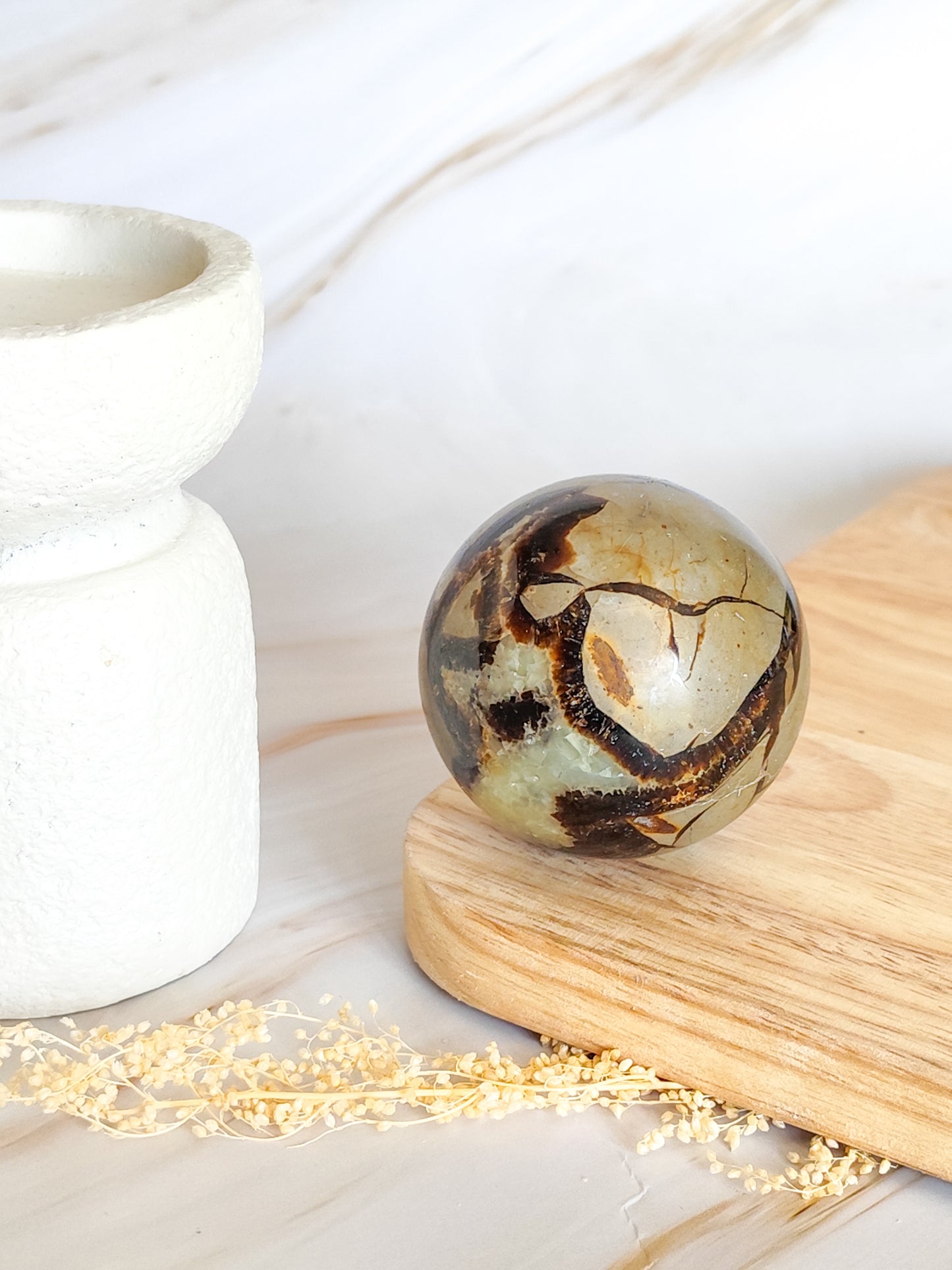 Sphère en Septaria