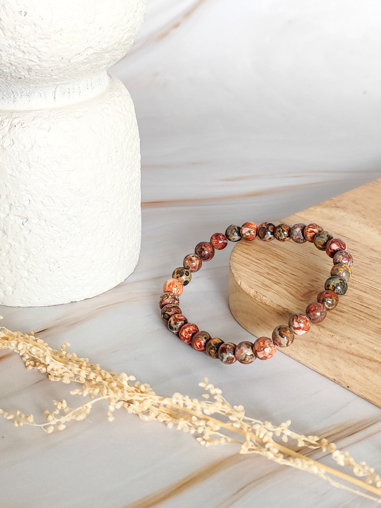 Bracelet en Jaspe Léopard