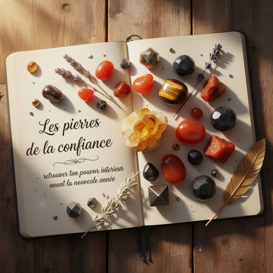 Les pierres de la confiance : retrouver ton pouvoir intérieur avant la nouvelle année - Le Cristal d'Eden