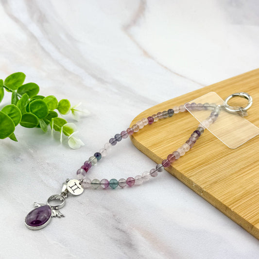 Accroche téléphone personnalisable gémeaux