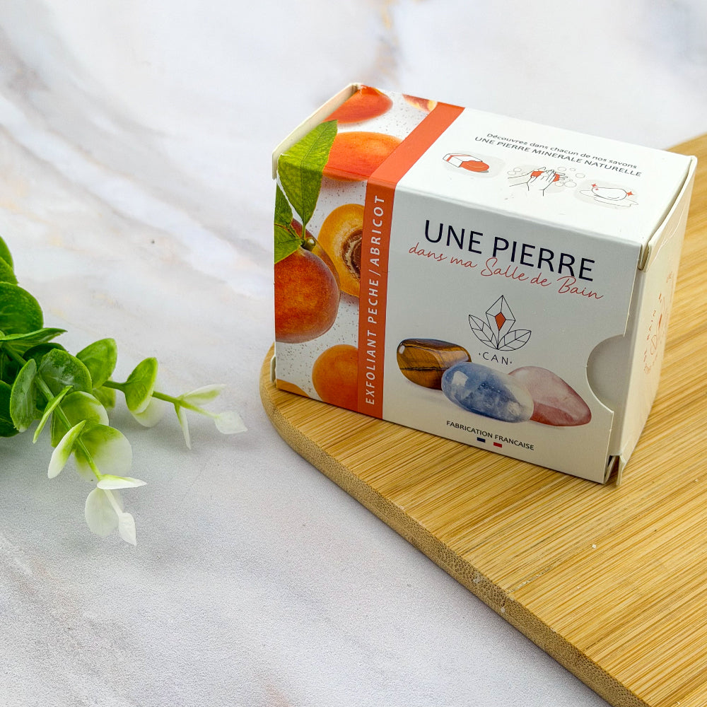 savon avec pierre minérale