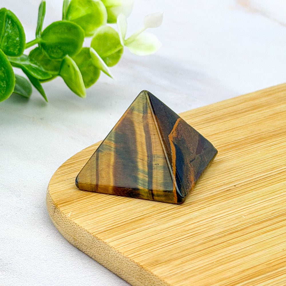 pyramide en oeil de tigre
