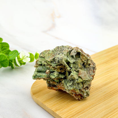 pierre brute de smithsonite d'indonésie