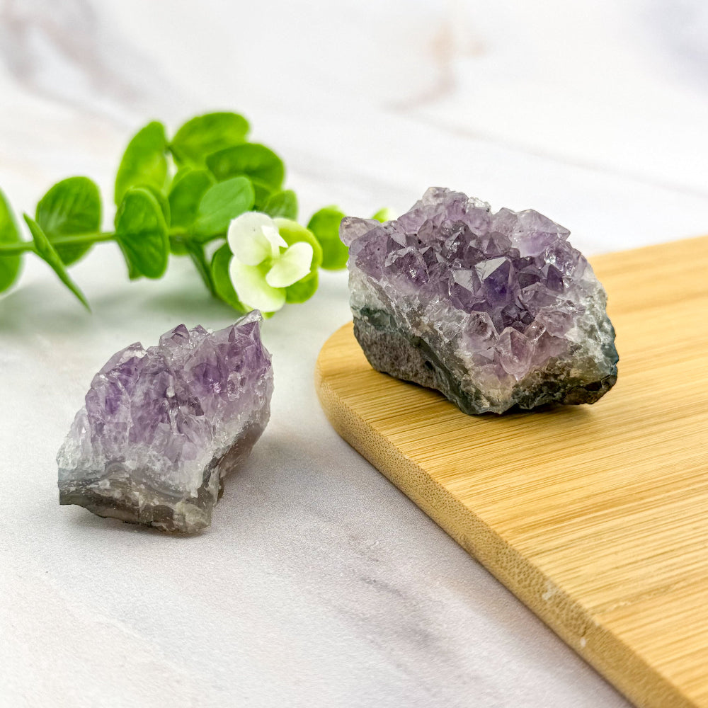 pierre brute d'améthyste