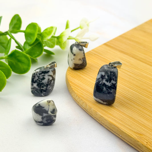 Pendentif en Jaspe Zèbre