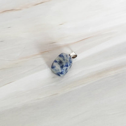 Pendentif rectangle en Sodalite