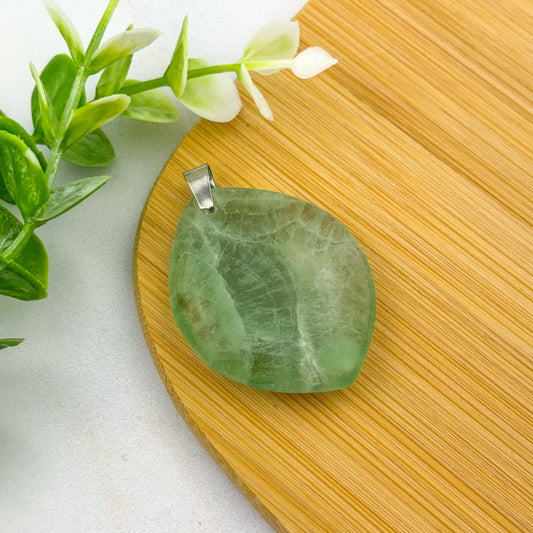 pendentif en Fluorite verte