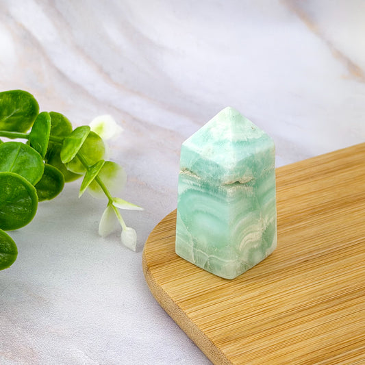Pointe en amazonite