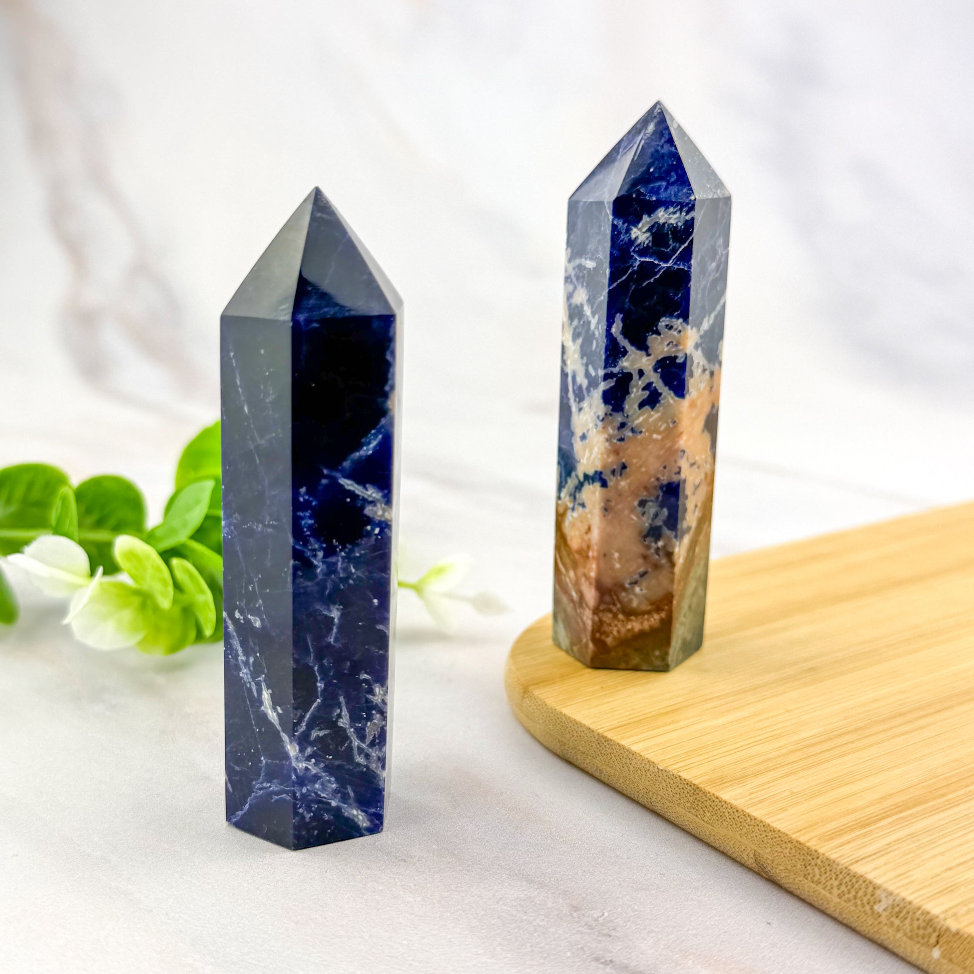 Pointe en sodalite
