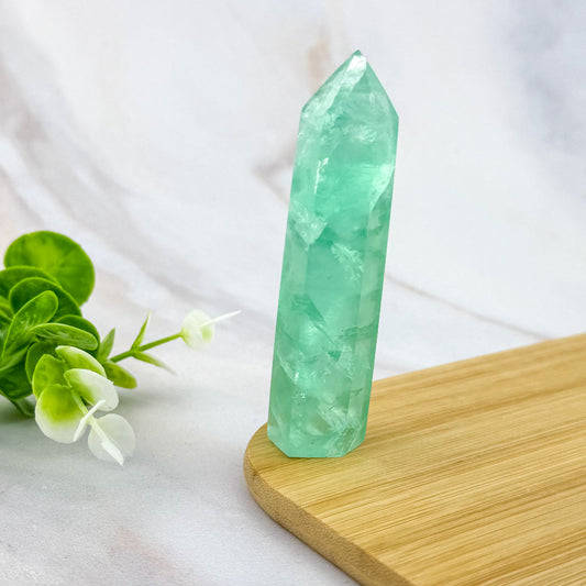 Pointe en Fluorite verte