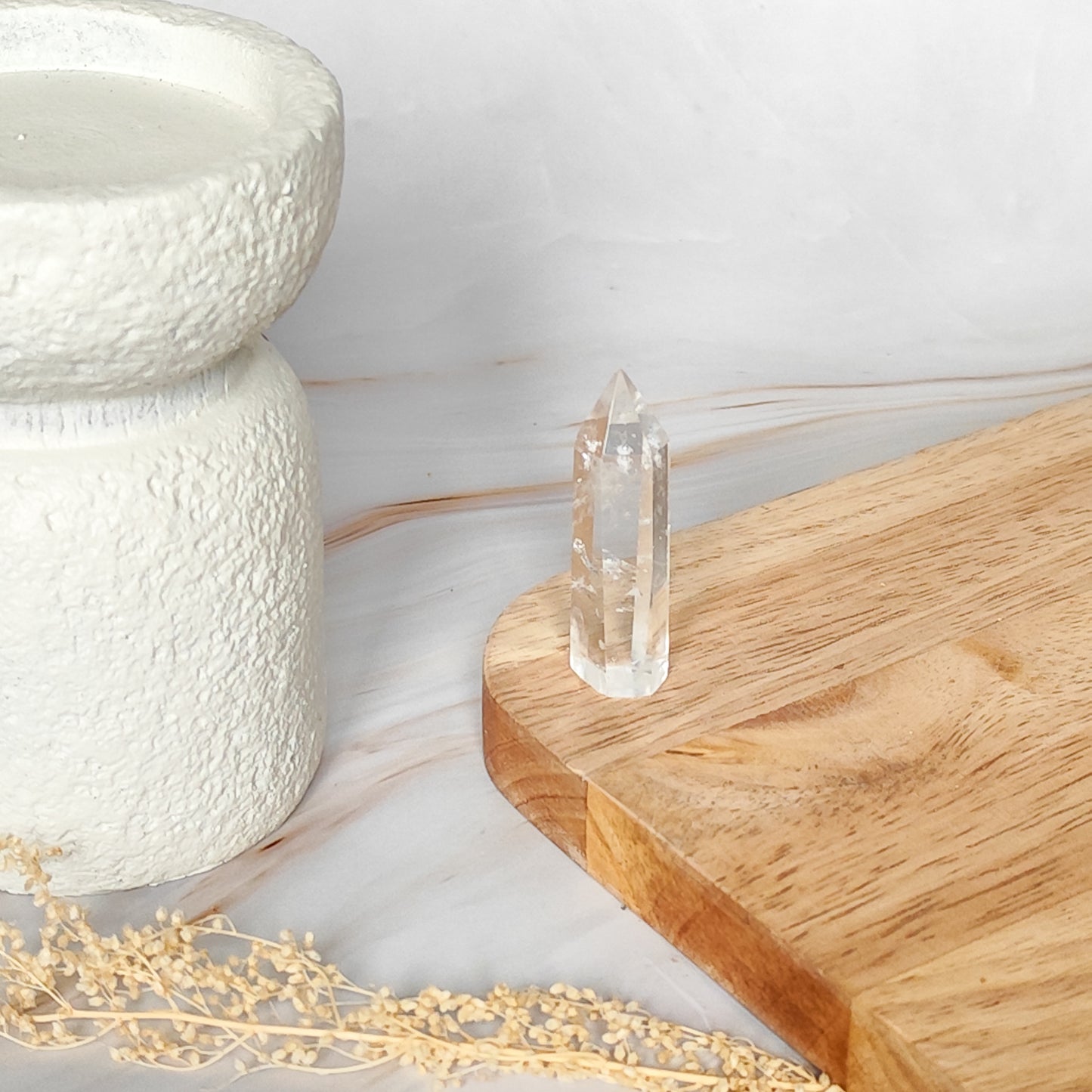 Pointe en Cristal de Roche