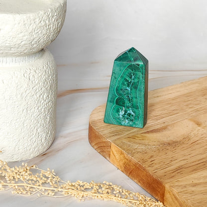 Pointe en Malachite Chrysocolle