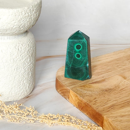 Pointe en Malachite Chrysocolle