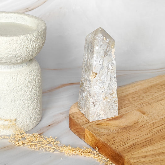 Pointe en Agate Plume