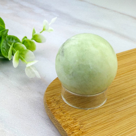 sphère en jade de chine
