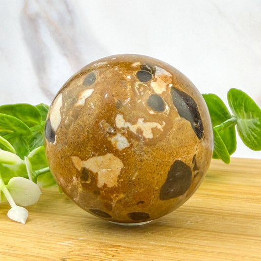 Sphère en Jaspe Léopard