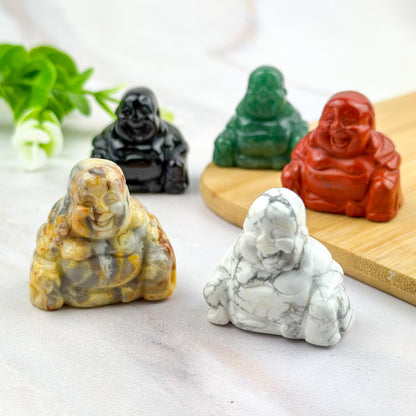 sélection de bouddhas rieurs