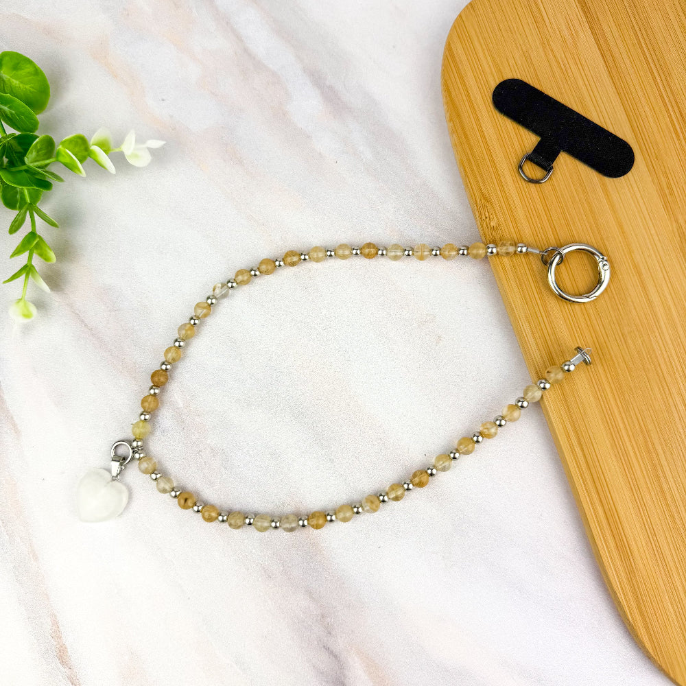 chaine de téléphone et collier personnalisable confiance