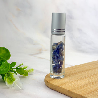 flacon bille en lapis lazuli