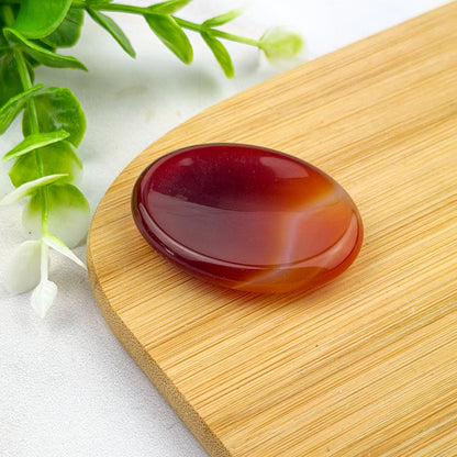 worry stone en cornaline