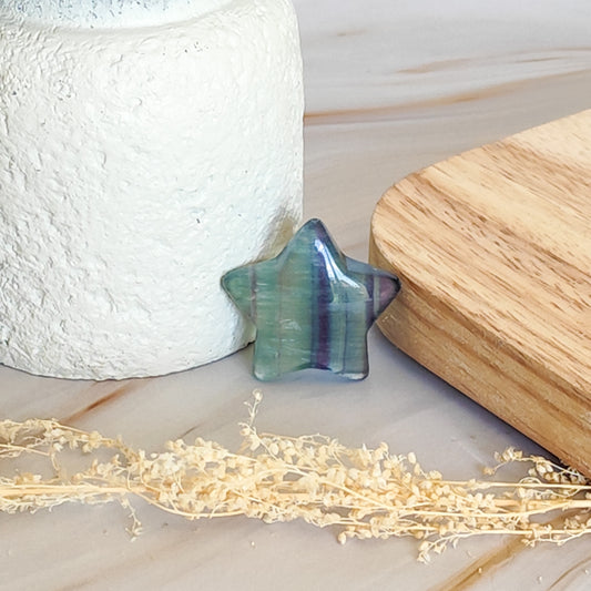 Etoile en Fluorite