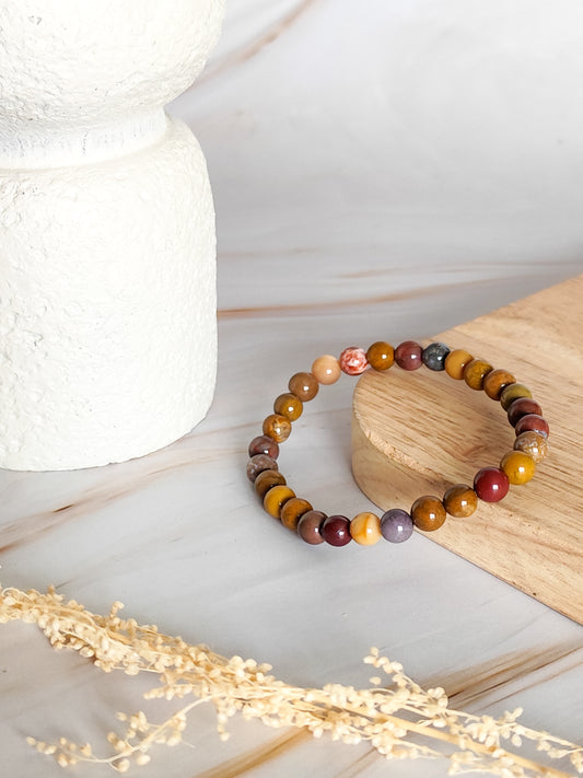 Bracelet en Mokaïte