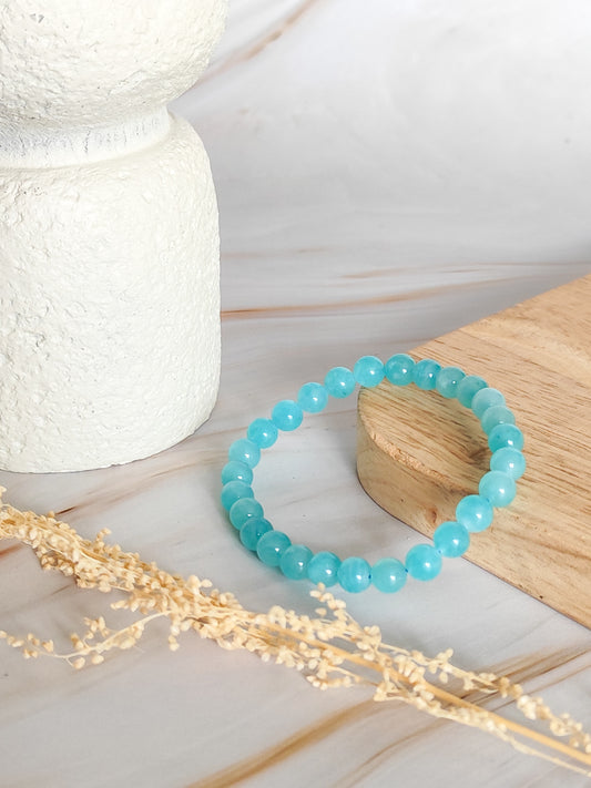 Bracelet en Amazonite Rare