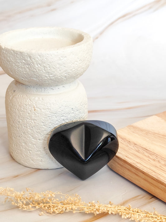 Coeur en Obsidienne Oeil Céleste